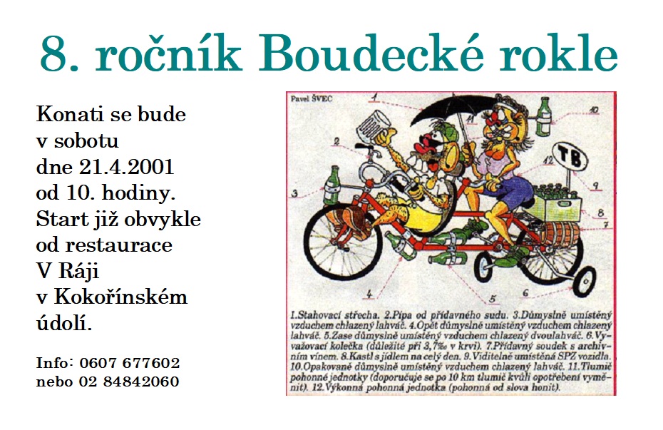 Boudecká 2001 – 8. ročník